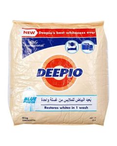 Deepio Concentrated Blue Power Laundry Detergent Orginal, 19 Kg