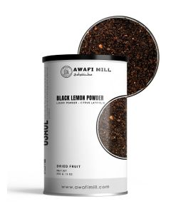 AWAFI MILL Black Lime Powder 250g / Loomi / Ground Dried Lime