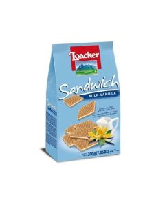 Loacker Sandwich Milk-Vanilla Cream Wafers 200g