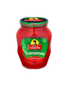 Uncle Vanya Tomatoes in Tomato Juice Jar (680g / 24 oz)