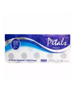 Petals toilet Tissue paper is thick, absorbent and won't melt in your hands when wet. Very soft and durable toilet paper