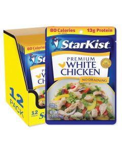 StarKist Premium White Chicken 26 oz Pouch Pack of 12