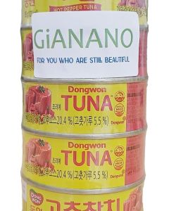 Dongwon Hot Pepper Tuna - Spicy Tuna Can (85g x 5)