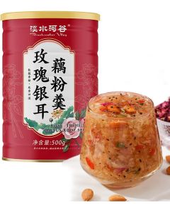 TXDYNLLK Lotus Root Powder Soup Mix with Nuts and Dried Fruits - 500g