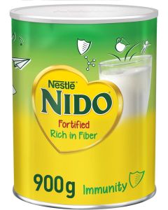 Nido Fortified Rich in Fiber Milk Powder Tin 900g