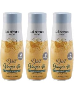 SodaStream Diet Ginger Ale 440ml 3 Pack 148 Fl Oz