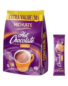 Salted Caramel Hot Chocolate Drink 10 Sachets 180g