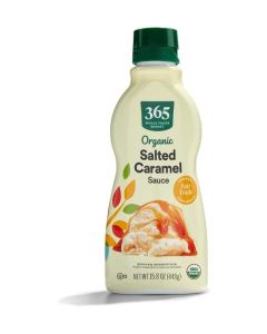 365 Organic Salted Caramel Sauce - 15.8 Ounce Bottle