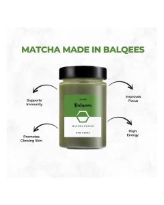 Raw Honey & Matcha Fusion