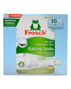 Baking Soda Automatic Dishwashing Tabs - 30 Tabs, Powerful And Eco-Friendly Cleaning Solution