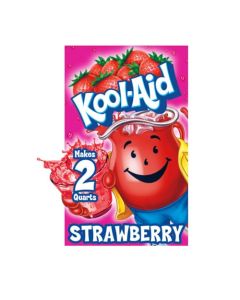 KoolAid Unsweetened Strawberry Artificially Flavored Powdered Soft Drink Mix 014 oz Packet Pack of 15