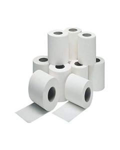 Six Fox 2-Ply Toilet Paper Rolls, 340 Pulls Per Roll, Pack of 9, Super Soft, Extra Absorbent, Dispenser Friendly