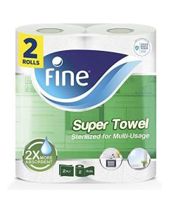 Sterilized Towel Interfolded 4X More Absorbent 150 Sheets 3 Ply