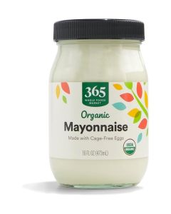 365 by Whole Foods Market Organic Mayonnaise, 16 Fl Oz - Made with Cage-Free Eggs