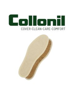 Collonil Fresh & Dry Hygienic Insoles 38 cm - Breathable, Washable, and Ideal for Barefoot Comfort