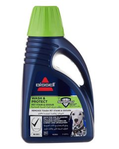 Bissell Wash And Protect Carpet Pet Stain And Odour Cleaning Formula 750mL -- Blue 99K5K
