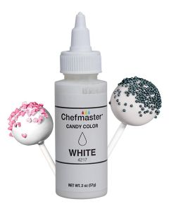 Chefmaster White Candy Color - 2 oz