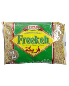 Ziyad Fine Roasted Green Wheat Freekeh Frikeh Farik Made from Green Duram Wheat 16 oz