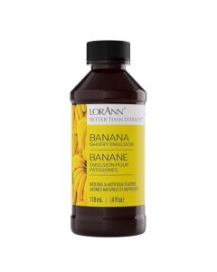 Lorann Oils Banana Bakery Emulsion Ideal for Boosting Fruit Tones in Cakes Cookies Desserts GlutenFree KetoFriendly Banana Extract Substitute Essential for Your Kitchen