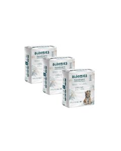 Organic Bamboo Baby Diapers Size 3 (7-11kg baby) 66pcs (22X3) Bundle/ Eco-friendly, Hypoallergenic, Non-toxic, Breathable Nappies