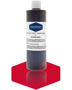 AmeriColor Super Red Soft Gel Paste Food Color - 13.5 Oz