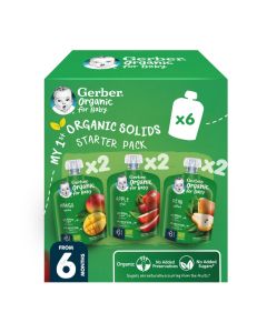 Organic- My 1st Organic Solids Starter Fruits Multipack