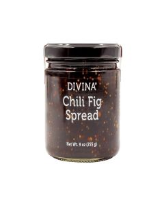 Divina Chili Fig Spread Jam, 9 Ounce