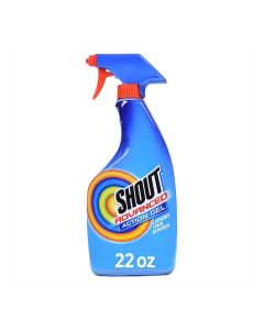 Shout Advanced Laundry Stain Remover Gel, Breaks Down 100+ Types of Tough Stains - 22oz Spray