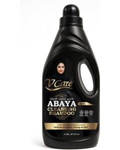 Vcare Abaya Shampoo 2L – Gentle Fabric Care, Color Lock Technology, Anti-Wrinkle, Long-Lasting Freshness – Safe & Residue-Free Liquid Laundry Detergent