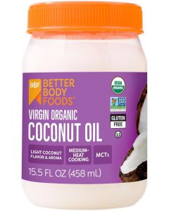 BetterBody Foods Organic Virgin Coconut Oil - 15.5 FL OZ (458 mL)