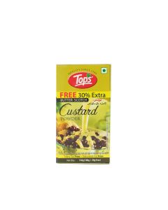 Tops Custard Butterscotch 130G - Mono Carton