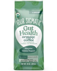 Happy Gut Organic Coffee, Ground,10 oz