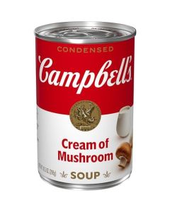 Campbells Condensed Cream of Mushroom Soup 105 oz Can