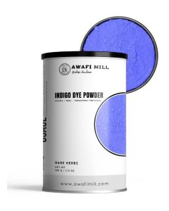 AWAFI MILL Indigo Dye Powder 500g / Neel Nila / Blue Textile Pigment