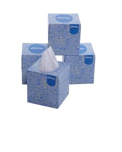 Facial Tissue Cube Face Tissue 4 Tissue Boxes X 80 Facial Tissues Sheet ,320 Facial Tissues combo