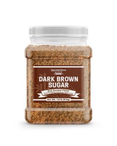 Unpretentious Dark Brown Sugar, Great for Baking, Rich Caramel Flavor, Sweetener (1.8 Pound)