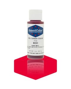 Americolor Candy Oil Food Color 2Ounce Red