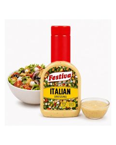 Italian Dressing 237ml - Tangy Salad Dressing and Sandwich Spread for Burgers, Wraps and Snacks - Dip and Dressing Sauce