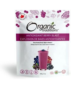 Antioxidant Berry Blast Powder 100g / Superfood Blend / With Acai, Maqui, Blueberry & Camu Camu, High Vitamin C & ORAC Antioxidants, 3.5 oz