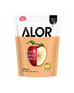 ALOR Freeze-Dried Apple Snack, 15g, No Added Sugar