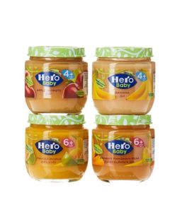 Baby Food Jar Assorted 125grams Pack of 4