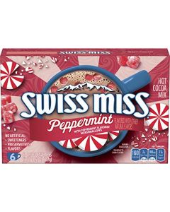 Swiss Miss Peppermint Flavored Hot Cocoa Mix 6 Count Hot Cocoa Mix Packets