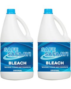 Safe Safaayi Bleach 1 Gallon Pack of 2 - Original