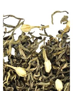 White Tea Jasmine Snow Pure Soothing Relaxing Low Caffeinated Superior Whole Tea Buds