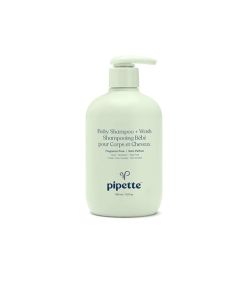 Baby Shampoo and Body Wash - Fragrance Free, Tear-Free Bath Time, Hypoallergenic, Moisturizing Plant-Derived Squalane, New Formula, 11.8 fl oz