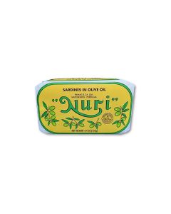 NURI Portuguese Sardines in Olive Oil 2 Pack 44 oz cans