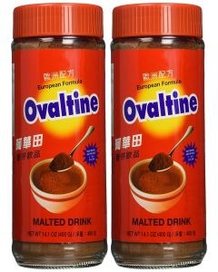 Ovaltine Malt Beverage Mix 400g - 14.1 Ounce (Pack of 2)