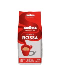 Lavazza Qualita Rossa Coffee Beans With Intensity 5/10- 250gms
