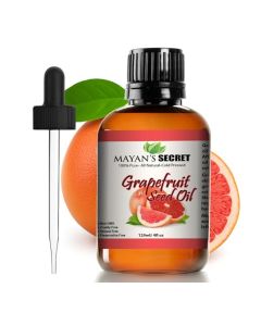 Mayans Secret 100 Pure Grapefruit Seed Oil Premium QualityUndilutedRefined Cold Pressed4 fl oz Glass Jar