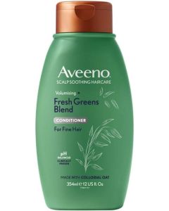 Scalp Soothing Haircare Volumising Fresh Greens Shampoo for Fine Hair 354ml